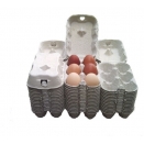 Egg Cartons, End Opening Fibre Egg Boxes. 462 x 6 egg boxes. 